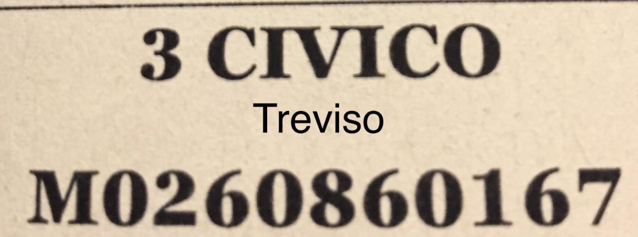Civico3 Hotel Treviso Exterior photo